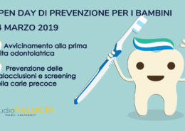 Open day di prevenzione odontoiatrica per i bambini allo Studio dentistico a Catania: Palmeri