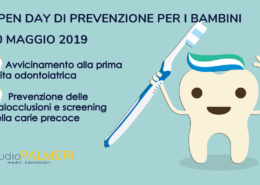 Open day di prevenzione odontoiatrica per i bambini a Catania Studio Palmeri