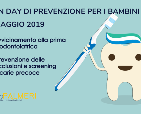 Open day di prevenzione odontoiatrica per i bambini a Catania Studio Palmeri